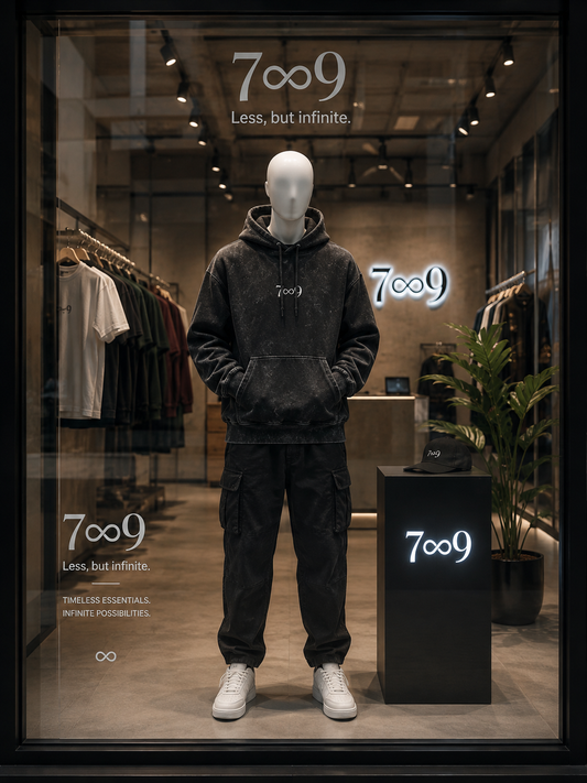 7∞9 Acid Washed Hoodie
