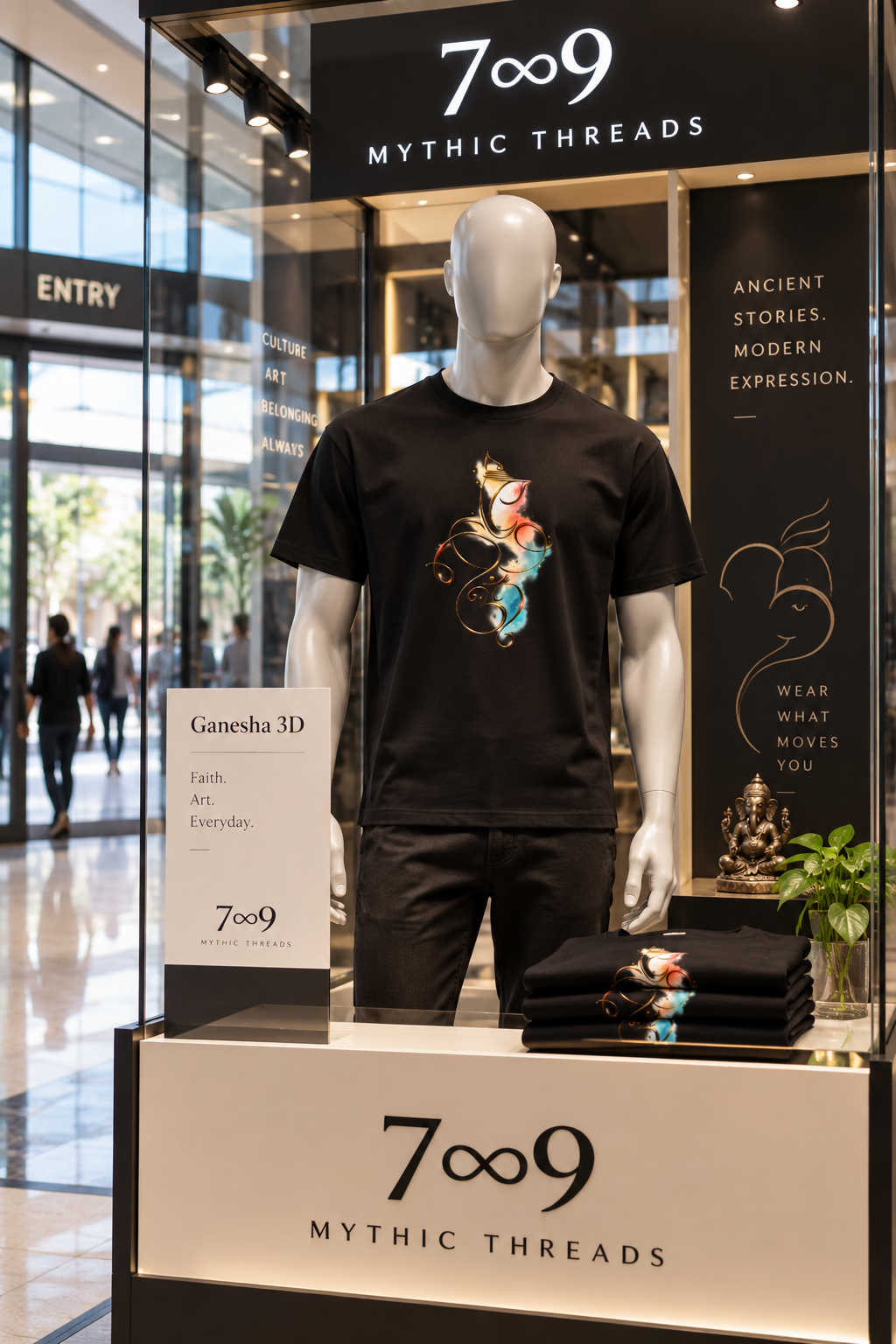 Ganesha 3D Art